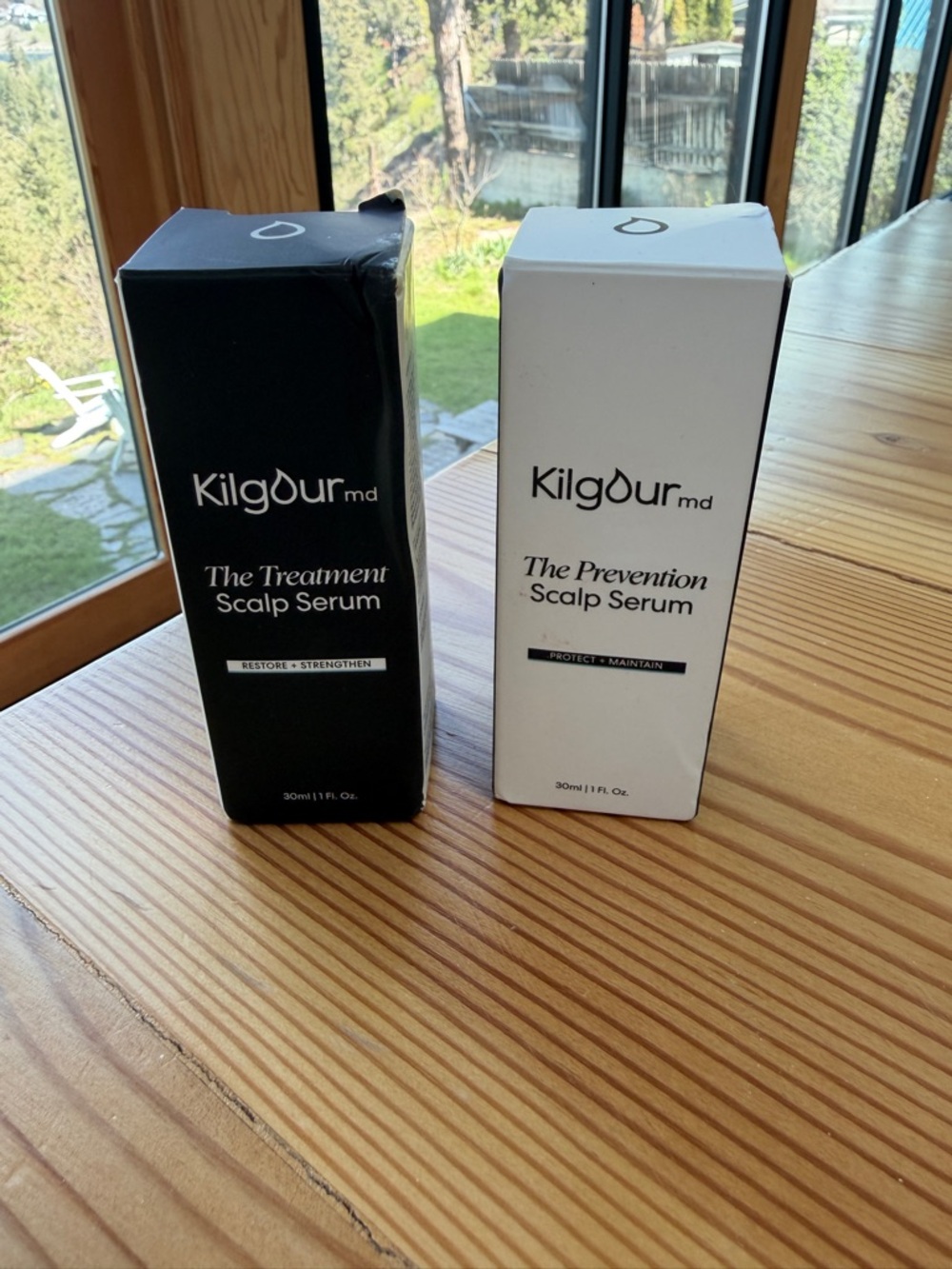KilgOur MD Scalp Serum Duo – Black Treatment Formula